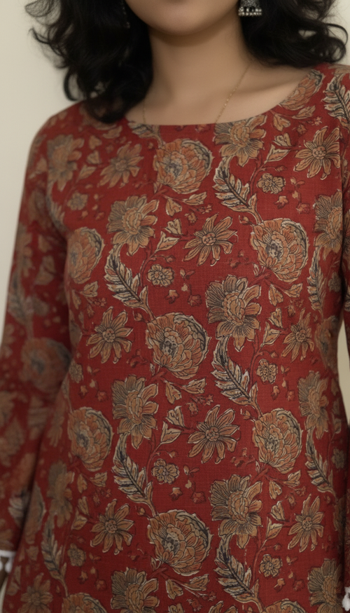 Gulnaar Boho – Short Printed Kurti