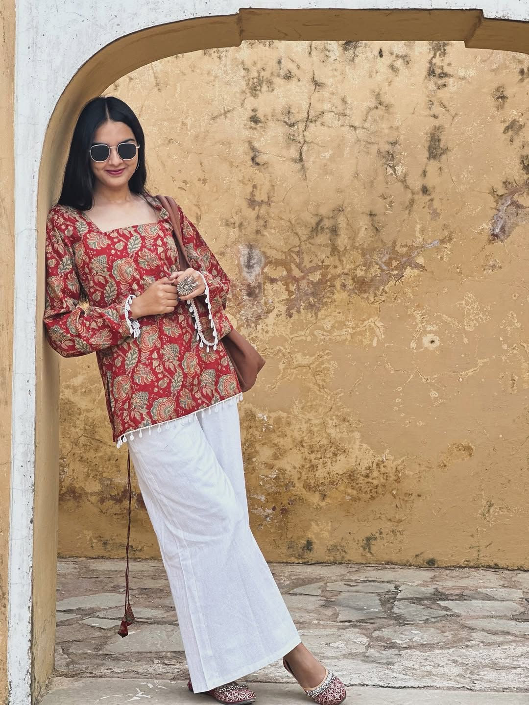 Gulnaar Boho – Short Printed Kurti